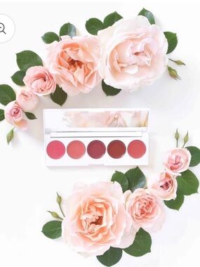 Rhubarb + Rose - Creamy Lip & Cheek Palette